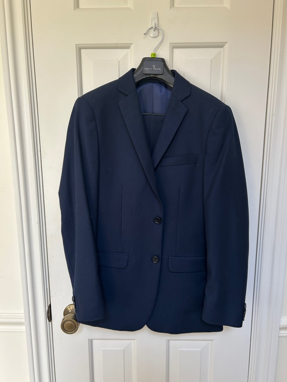 Marco Donatelli Boys Navy Blue Suit size 14